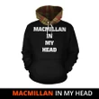 MacMillan Old Weathered In My Head Hoodie Tartan Scotland K9