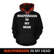 MacPherson Modern In My Head Hoodie Tartan Scotland K9