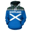 Tartan All Over Hoodie - Lion MacKenzie Dress - BN