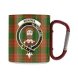 Menzies Green Modern Tartan Mug Classic Insulated - Clan Badge | scottishclans.co