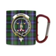 Russell Tartan Mug Classic Insulated - Clan Badge | scottishclans.co