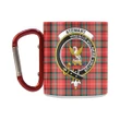 Stewart (Stuart) Of Bute Tartan Mug Classic Insulated - Clan Badge K7