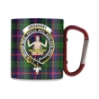 Urquhart Modern Tartan Mug Classic Insulated - Clan Badge | scottishclans.co