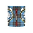 Ramsay Blue Ancient Tartan Mug Classic Insulated - Clan Badge K7