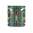 Gordon Modern Tartan Mug Classic Insulated - Clan Badge K7