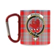 Moubray Tartan Mug Classic Insulated - Clan Badge K7
