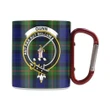 Gunn Modern Tartan Mug Classic Insulated - Clan Badge | scottishclans.co
