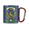 Strachan Tartan Mug Classic Insulated - Clan Badge | scottishclans.co