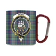 Wood Tartan Mug Classic Insulated - Clan Badge | scottishclans.co