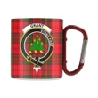 Grant Modern Tartan Mug Classic Insulated - Clan Badge | scottishclans.co