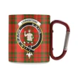 Livingstone Modern Tartan Mug Classic Insulated - Clan Badge | scottishclans.co