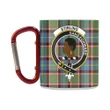 Stirling (Of Keir) Tartan Mug Classic Insulated - Clan Badge K7