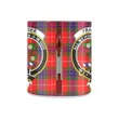 Fraser Of Lovat Tartan Mug Classic Insulated - Clan Badge K7