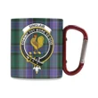 Sinclair Hunting Modern Tartan Mug Classic Insulated - Clan Badge | scottishclans.co