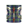 Lamont Modern Tartan Mug Classic Insulated - Clan Badge K7