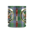 Wishart Hunting Tartan Mug Classic Insulated - Clan Badge K7