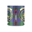 Strachan Tartan Mug Classic Insulated - Clan Badge K7