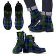 Smith Modern Tartan Leather Boots Footwear Shoes