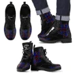 Home Modern Tartan Leather Boots Lion And Thistle TH8