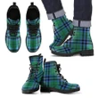 Keith Ancient Tartan Leather Boots Footwear Shoes
