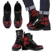 Fraser Modern Tartan Leather Boots Lion And Thistle TH8