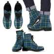 Lamont Ancient Tartan Leather Boots Footwear Shoes