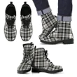 SCOTT BLACK & WHITE ANCIENT Tartan Leather Boots Footwear Shoes