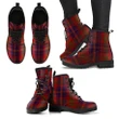 Walker Tartan Clan Badge Leather Boots A9