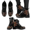 Innes Ancient Tartan Leather Boots Lion And Thistle