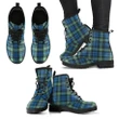 Lamont Ancient Tartan Leather Boots A9
