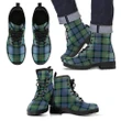 MacDonnell of Glengarry Ancient Tartan Leather Boots Footwear Shoes