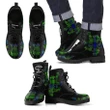 Rollo Modern Tartan Leather Boots Lion And Thistle TH8