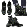 MacLellan Ancient Tartan Leather Boots Lion And Thistle TH8