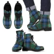 MacRae Hunting Ancient Tartan Leather Boots Footwear Shoes