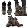 MacRae Hunting Weathered Tartan Leather Boots A9