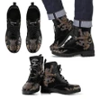 MacIntyre Hunting Weathered Tartan Leather Boots Lion And Thistle TH8