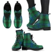 Henderson Ancient Tartan Leather Boots A9