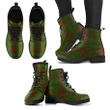 Maxwell Hunting Tartan Leather Boots A9