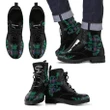 Urquhart Broad Red Ancient Tartan Leather Boots Lion And Thistle TH8