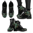 MacKintosh Hunting Ancient Tartan Leather Boots Lion And Thistle