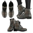 Outlander Fraser Tartan Leather Boots A9