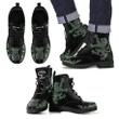 MacKinnon Hunting Ancient Tartan Leather Boots Lion And Thistle TH8