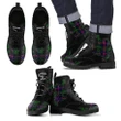 Urquhart Modern Tartan Leather Boots Lion And Thistle TH8