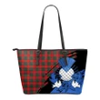 MacPhail Clan  Leather Tote Bag Small | Tartan Bags