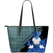 Inglis Ancient Thistle Leather Tote Bag Large | Women Bags