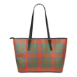 MacKintosh Ancient Tartan Leather Tote Bag (Small) | Over 500 Tartans | Special Custom Design