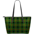 Kincaid Modern Tartan Leather Tote Bag (Large) | Over 500 Tartans | Special Custom Design