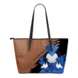 Scott Ancient Leather Tote Bag Small | Tartan Bags