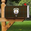ScottishClan Gray Tartan Crest Scotland Mailbox A91