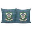 Pitcairn Hunting Crest Tartan Pillow Cover Thistle (Set of two) A91 | Home Set